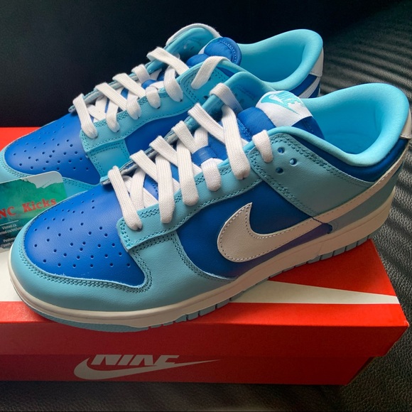 ⛔️ S O L D ⛔️  🦋🔵 Nike Dunk Retro Low QS ARGON (2022) - Picture 2 of 5